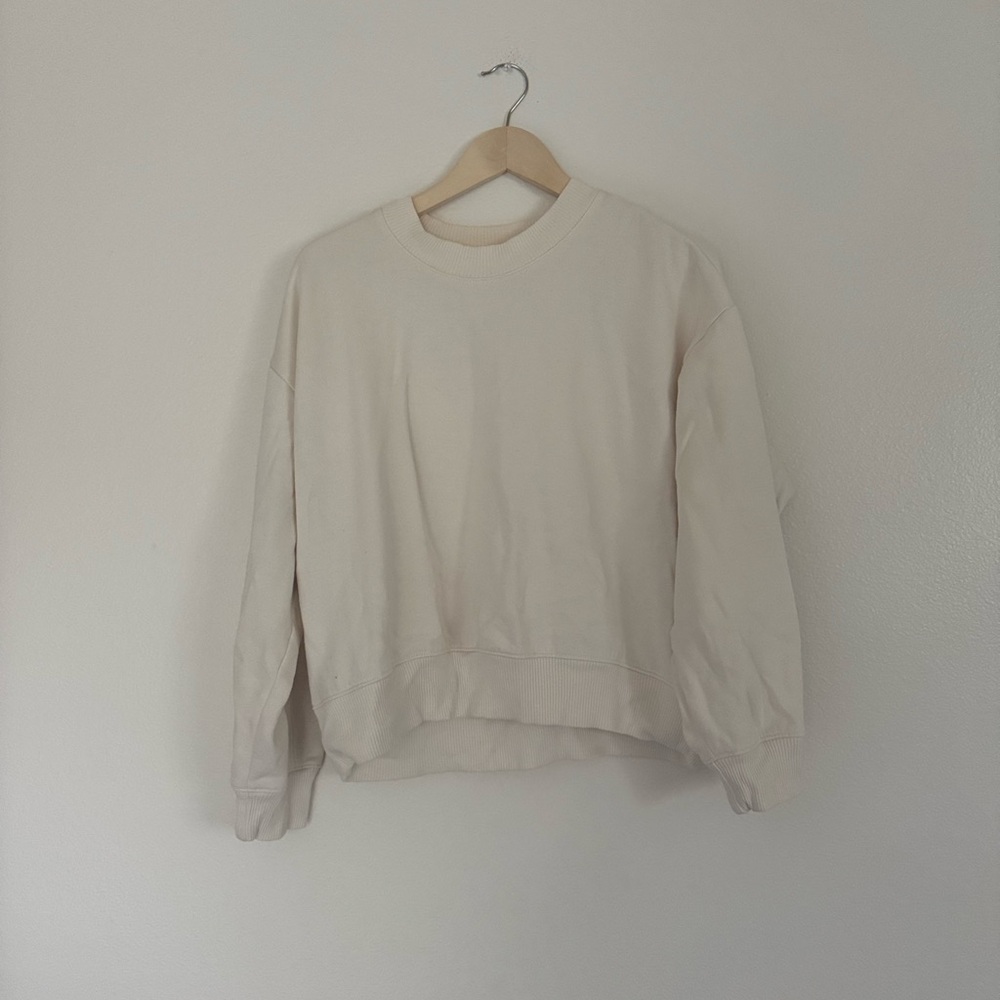 A New Day • Cream Crewneck Sweatshirt